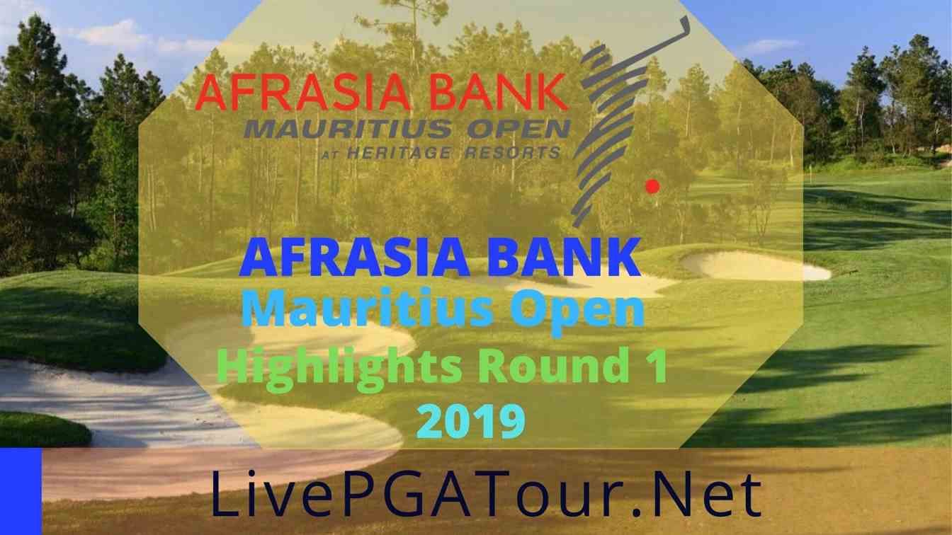 Afrashia Bank Mauritius Open Highlights 2019 round 1