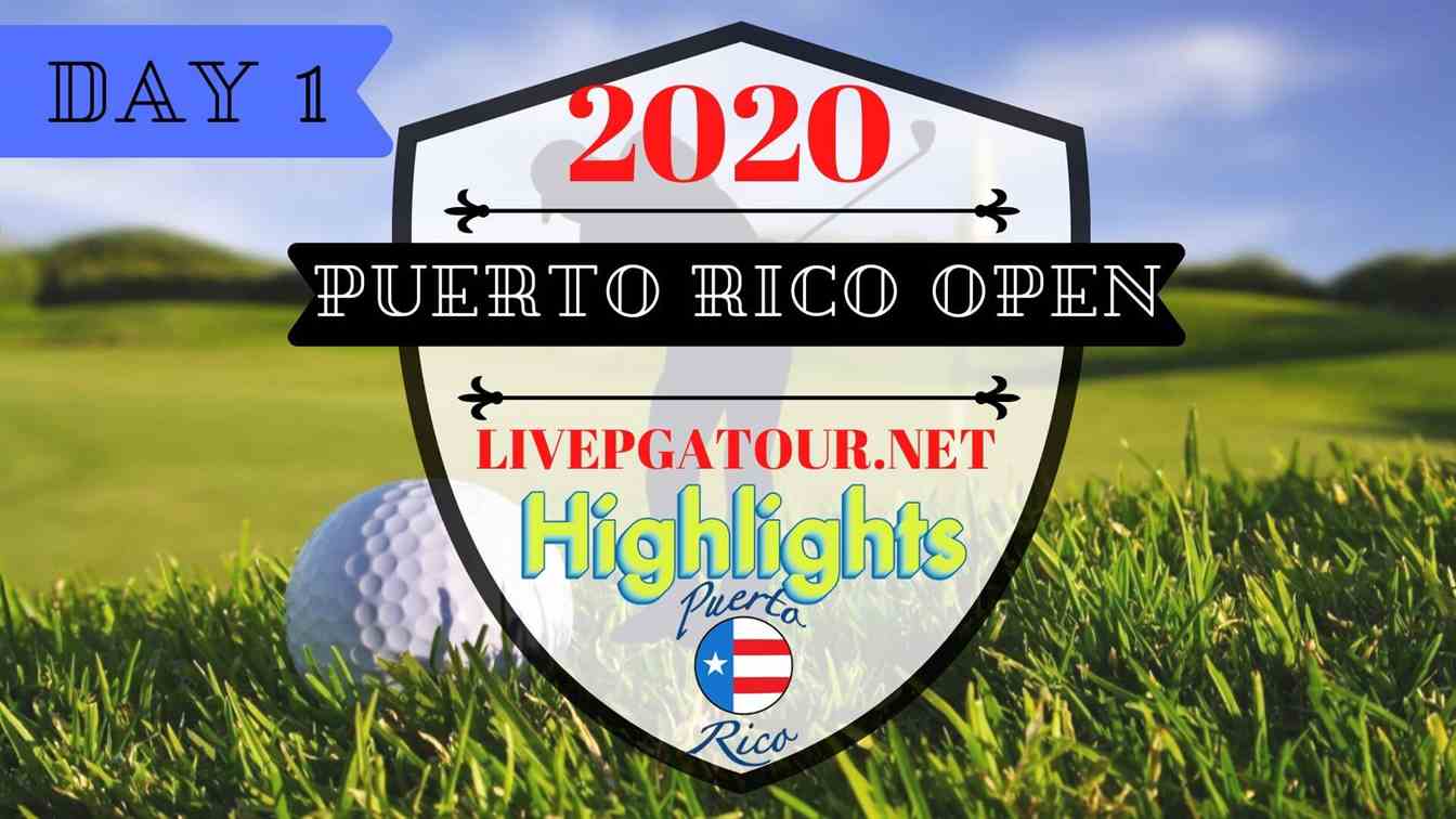 Puerto Rico Open Highlights 2020 Day 1