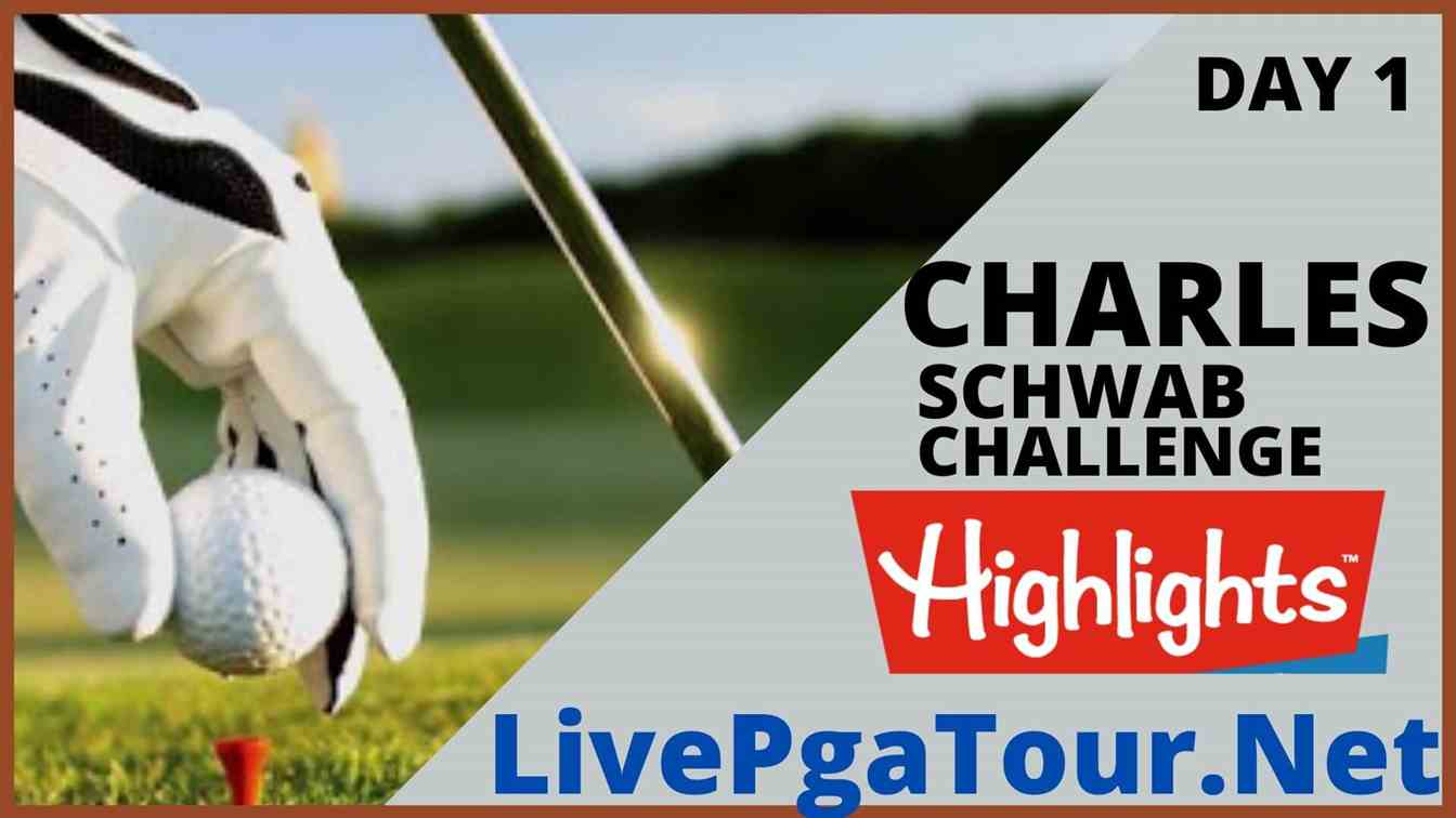 Charles Schwab Challenge Highlights 2020 Day 1
