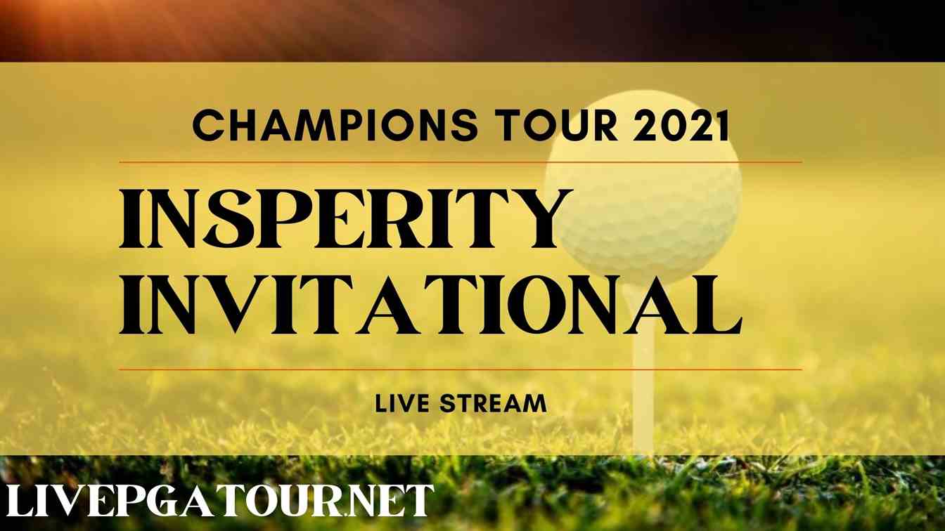 Champions Tour Insperity Invitational Golf Live Streaming 2021