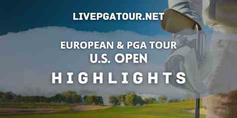 US Open Day 2 PGA And European Tour Highlights