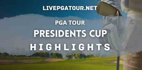 Presidents Cup Golf Day 3 PGA Tour Highlights 24092022