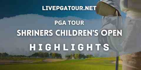 Shriners Childrens Open Day 1 PGA Tour Highlights 06102022