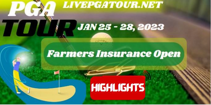 Farmers Insurance Open Day 1 Highlights PGA Tour 25Jan2023