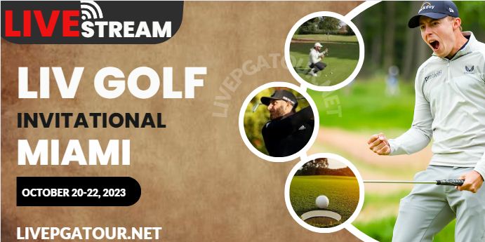 Miami LIV GOLF 2023 Live Stream Day 1