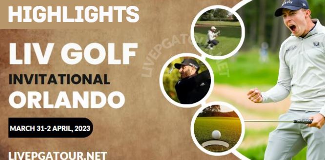 LIV Golf Invitational Orlando RD 1 Highlights 01Apr2023