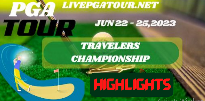 Travelers Championship Golf RD 2 Highlights 23Jun2023