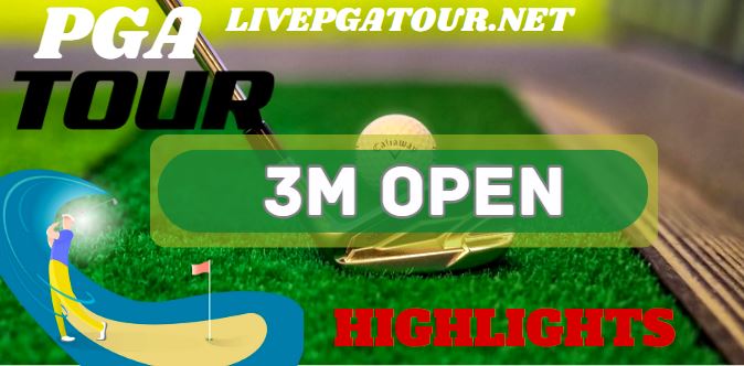 3M Open Golf RD 3 Highlights 29July2023