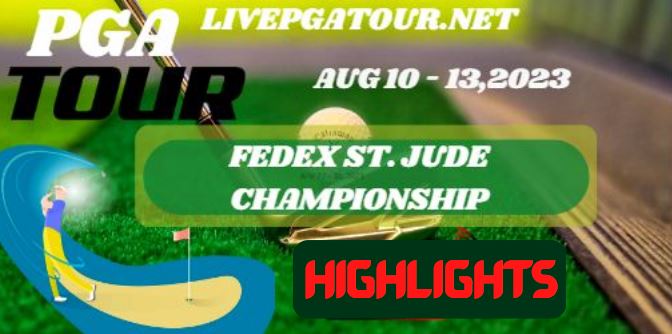 FedEx St Jude Championship Golf RD 4 Highlights 13Aug2023