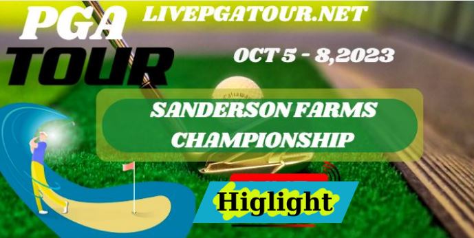 Sanderson Farms Championship Golf RD 4 Highlights 08oct2023