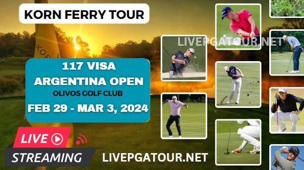 117 Visa Argentina Open Day 1 Live Stream 2024 | Korn Ferry Tour slider