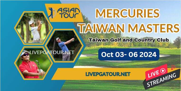 Mercuries Taiwan Masters Live Stream 2024 | Rd 1 | Asian Tour