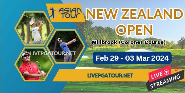 New Zealand Open Live Stream 2024 | Rd Final | Asian Tour