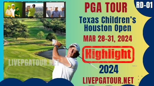 PGA Tour Texas Childrens Houston Open Round 1 Highlights 2024