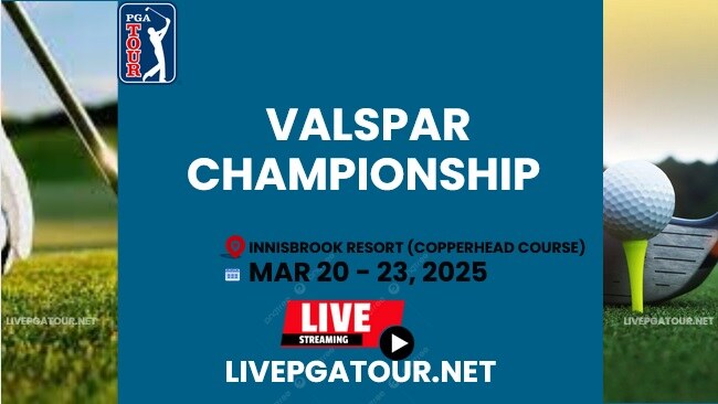 Valspar Championship Round 1 PGA Tour Live Stream 2025