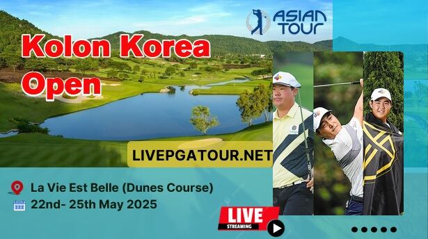 Kolon Korea Open Live Stream 2025 | Rd 2 | Asian Tour