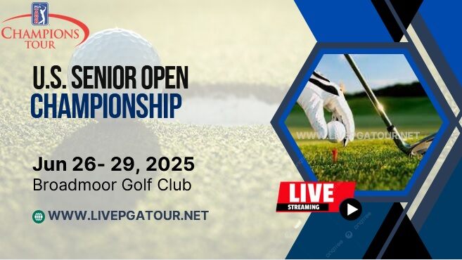 US Senior Open Championship Golf Live Stream