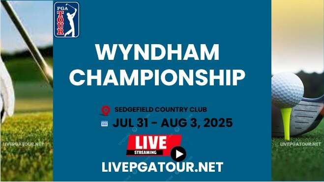 Wyndham Championship Round 1 PGA Tour Live Stream 2025 slider
