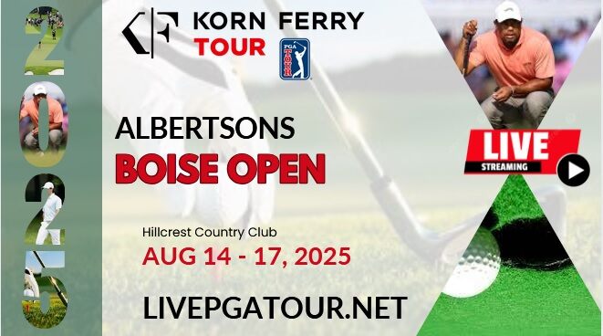 Albertsons Boise Open Round 1 Live Stream 2025 | Korn Ferry Tour slider