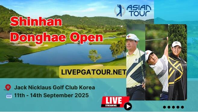 Shinhan Donghae Open Live Stream 2025 | Rd Final | Asian Tour