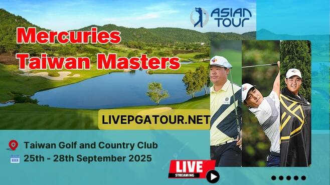 Mercuries Taiwan Masters Live Stream 2025 | Rd Final | Asian Tour