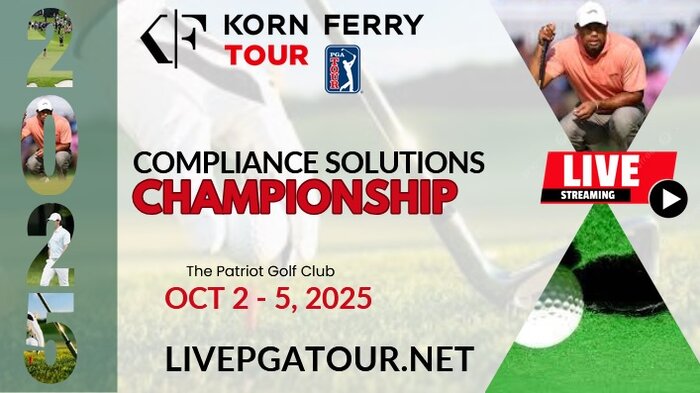 Compliance Solutions Championship Golf Live Stream