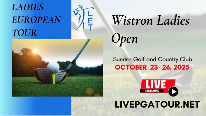 Wistron Ladies Open Round 1 Golf Live Stream 2025 - LET
