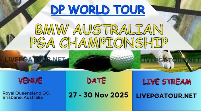 Australian PGA Championship Round 1 Golf Live Stream 2025: DP World Tour