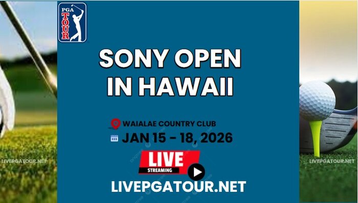 Sony Open Round 3 PGA Tour Live Stream 2026