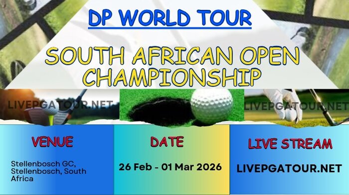 South African Open Rd 2 Golf Live Stream 2026: DP World Tour