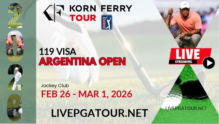 119 Visa Argentina Open Round 2 Live Stream 2026 | Korn Ferry Tour