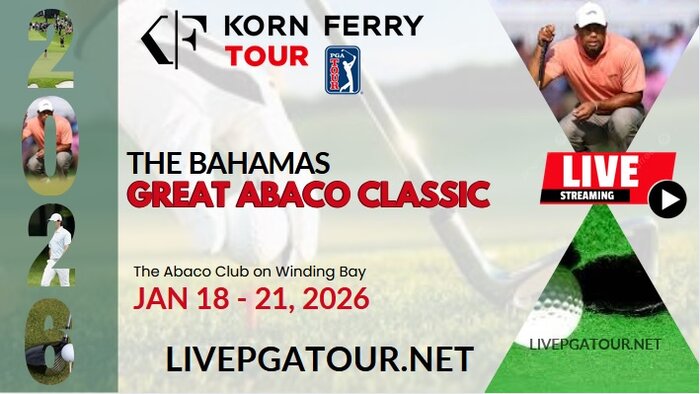 Bahamas Great Abaco Classic Final Round Live Stream 2026 | Korn Ferry Tour