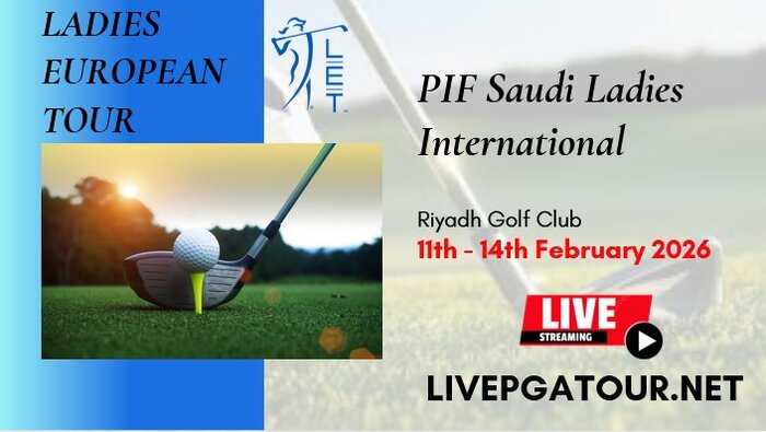 Saudi Ladies International Round 3 Golf Live Stream 2026 - LET slider