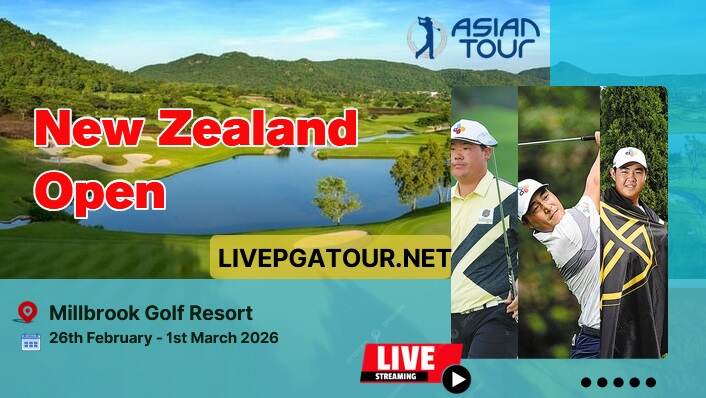 New Zealand Open Live Stream 2026 | Rd 3 | Asian Tour