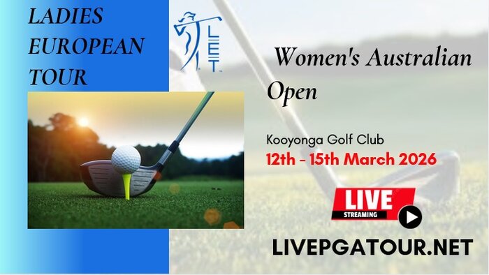 Womens Australian Open Round 1 Golf Live Stream 2026 - LET