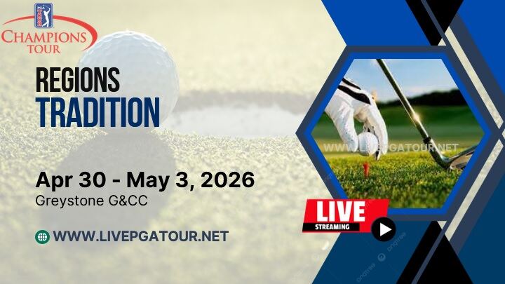 Regions Tradition Rd 3 Live Stream 2026 | Champions Tour