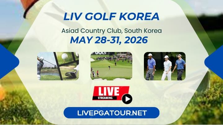 Round 2 - Korea LIV Golf 2026 Live Stream