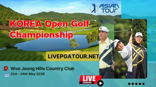 Kolon Korea Open Live Stream 2026 | Rd 1 | Asian Tour slider