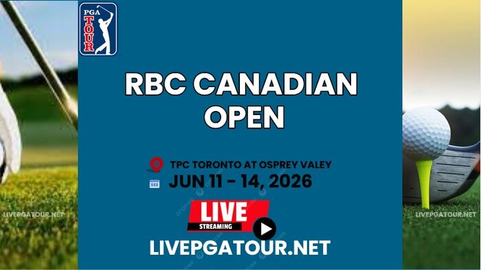 RBC Canadian Open PGA Golf Live Stream