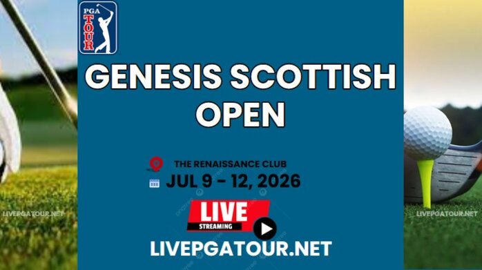 Genesis Scottish Open Round 3 PGA & DP World Tour Live Stream 2026