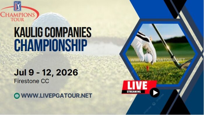 Kaulig Companies Championship Round 3 Live Stream 2026 | Champions Tour