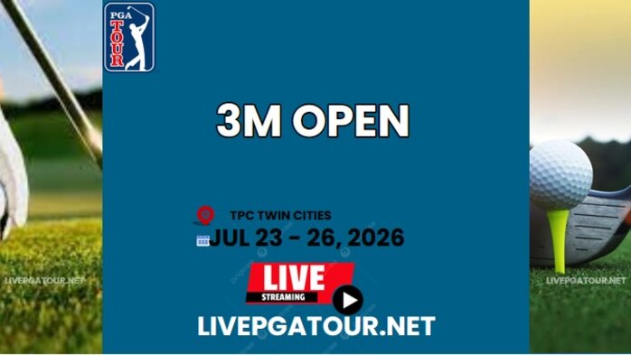 3M Open PGA Golf Live Stream